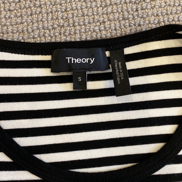 Theory striped jersey dress - Picture 4 of 7